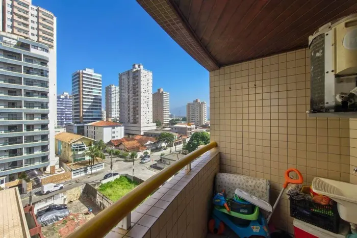 APARTAMENTO COM 33,00 m² - VILA GUILHERMINA - PRAIA GRANDE SP