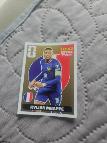 Extra Sticker Mbappé Gold 2026