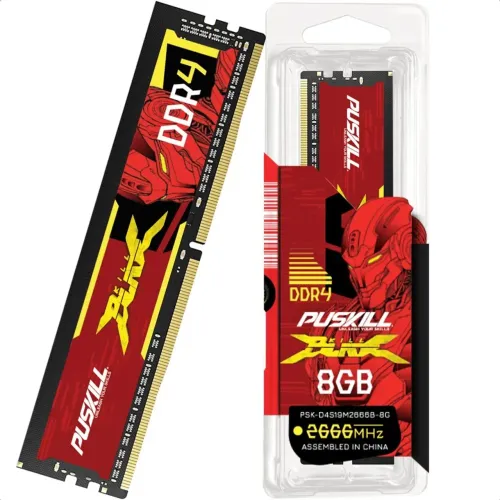 Memória Ddr4 Puskill Blade 8gb 2x8gb 3200mhz