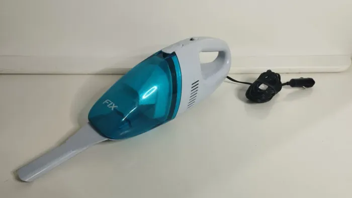 Aspirador de carro portátil Fix Azul R$:60 Reais