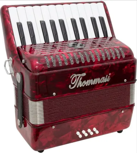 Acordeon - sanfona 8 Baixos - Thommasi