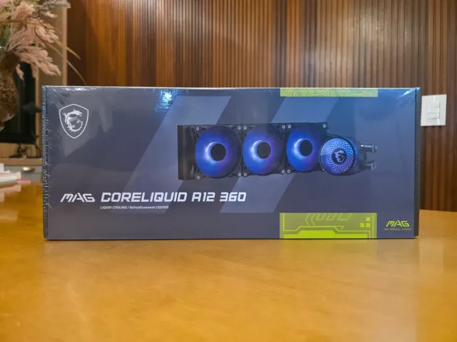 Water Cooler MSI MAG CoreLiquid A12 360 ARGB Preto