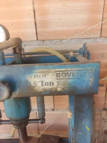 Prensa de 15 mil toneladas pra oficina mecânica 