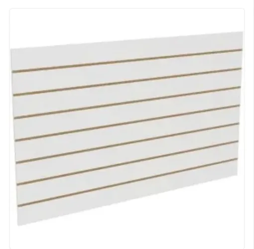 Dois Painel Canaletado MDF Para Loja 135 x 90 cm Comac
