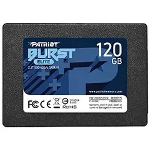 SSD Patriot 120GB Burst Elite 2.5" SATA 3 - PBE120GS25SSDR