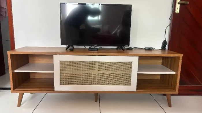 Rack Estilo Retrô Tv Até 60 Polegadas 163 cm