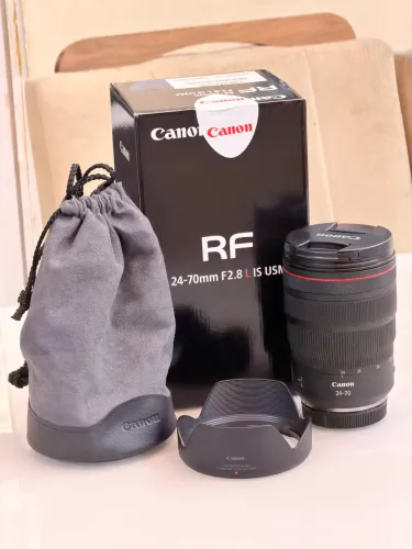 Lente Canon RF 24-70 2.8 L IS USM