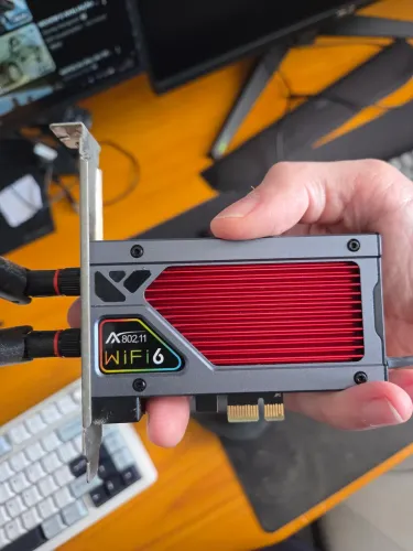 Placa Wi-Fi Bluetooth Gamer Intel