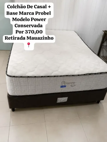 Colchão de casal molas ensacadas + Bases Probel Retirada Mauazinho ?