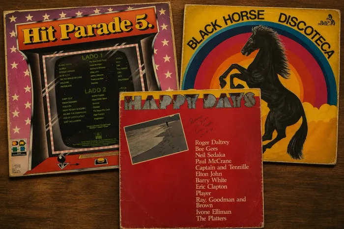 LP - VINIL - 3 Coletâneas - Dance - Soul - Disco - Lote