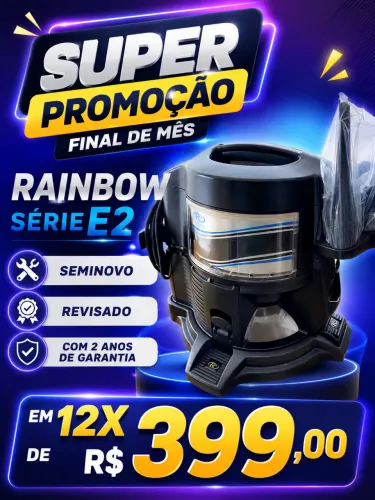 Aspirador Rainbow seminovo