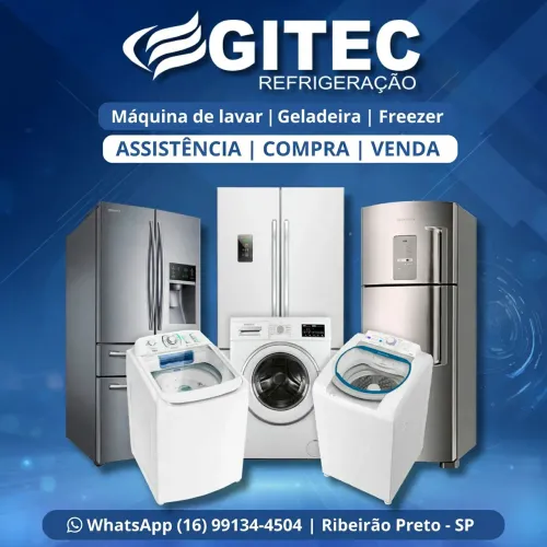 Assistência máquinas e geladeiras