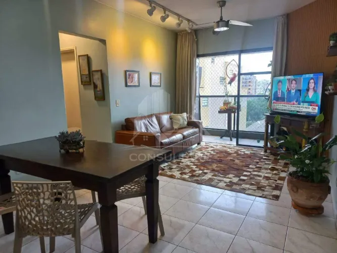 Apartamento residencial à venda no Aparecida, Santos 82 m², 3 banheiros e churrasqueira