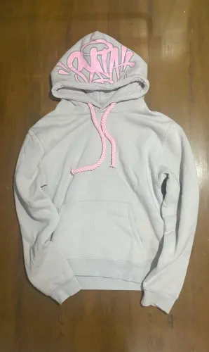 Moletom Syna World Hoodie Grey/Pink