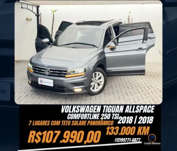 Volkswagen Tiguan Allspac Comf 250 TSI 1.4 Flex 2018