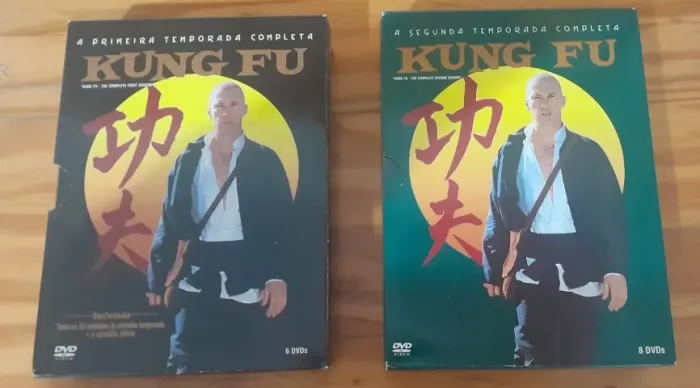 DVD - Temporada 1 e 2 Kung Fu