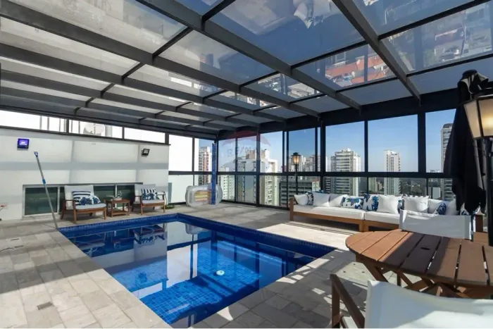 COBERTURA DUPLEX 594 m² 4 DORMITÓRIOS 4 VAGAS A VENDA NO CAMPO BELO ZONA SUL SP