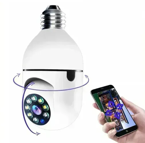 Camera Wifi 360° Lampada app YOOSEE *NOVA*