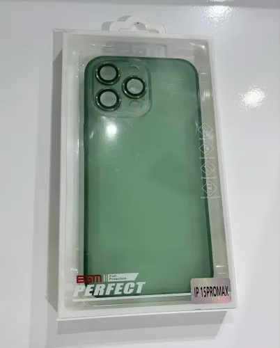 Capinha iPhone 15 ProMax Verde - EGM perfect