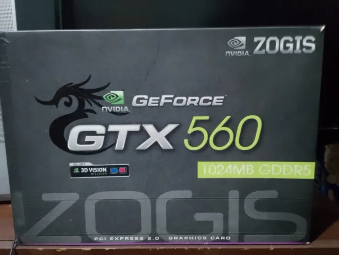Placa de video Geforce GTX 560 Zogis