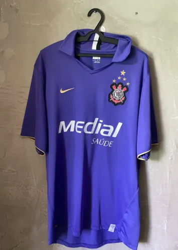 Camisa nike Corinthians original roxa 2008