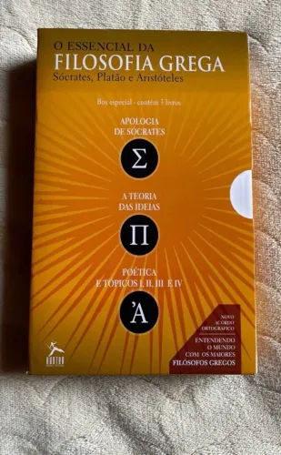 Box - O Essencial da Filosofia Grega: Sócrates, Platão e Aristóteles