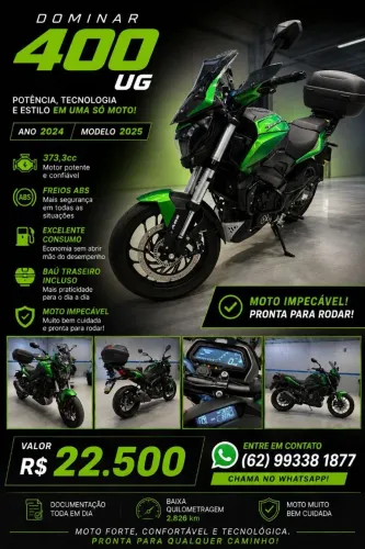 Dominar 400 no preço