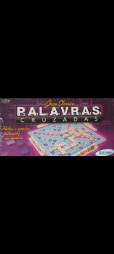 Jogo de Tabuleiro - PALAVRAS CRUZADAS.(NOVO)