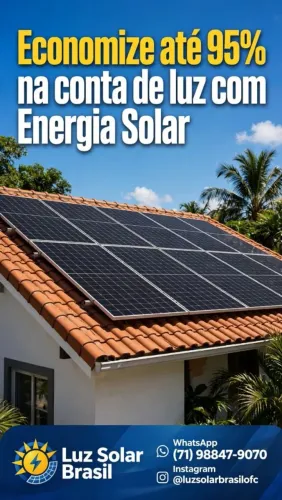 Placas solares ou desconto na conta de ener