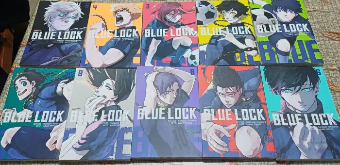 Coleção Mangá Blue Lock 1-10