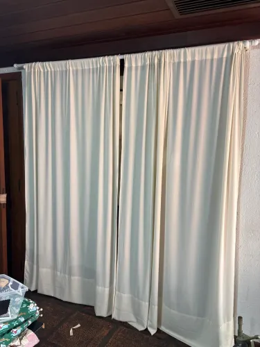 Cortinas com varão - 2 metros