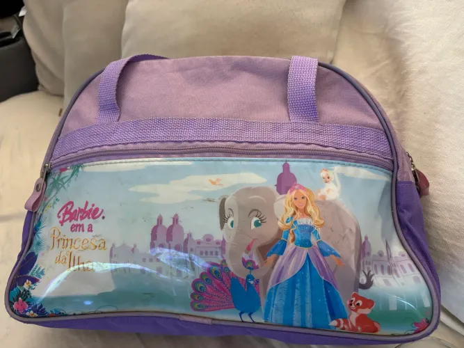 Bolsa de Viagem Barbie Princesa da Ilha