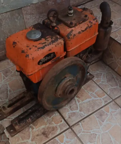 Motor Estacionário Tobata a Diesel