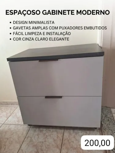 BALCÃO COM GAVETAS