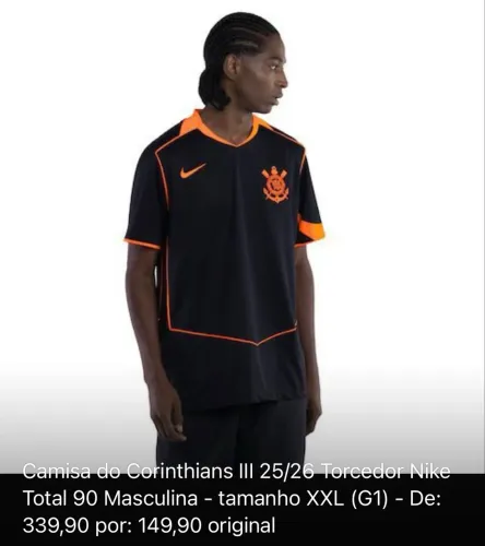 Camisa Corinthians