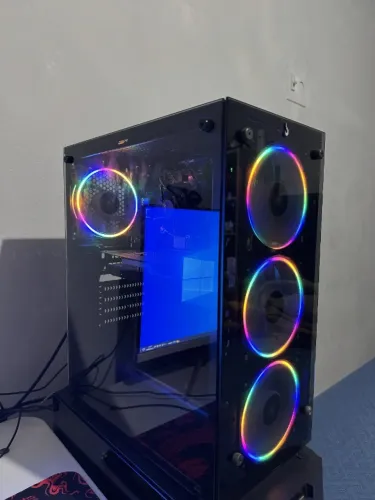 PC GAMER i3 9° GERAÇÃO + ASUS RX 560 4GB + 8GB RAM