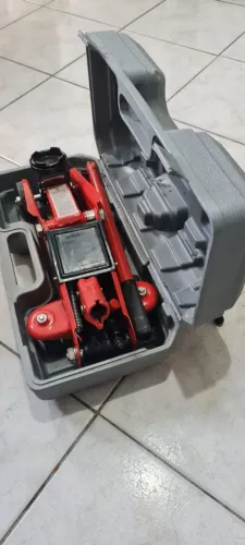 Macaco Hidráulico Jacaré Tech One 2 Toneladas (Com Maleta)<br>