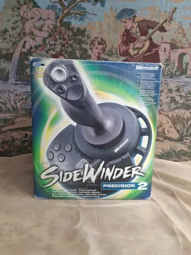 Microsoft SideWinder Precision 2 é um joystick sem teste sem teste