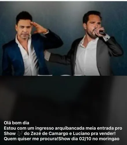 Show Zezé de Camargo e Luciano