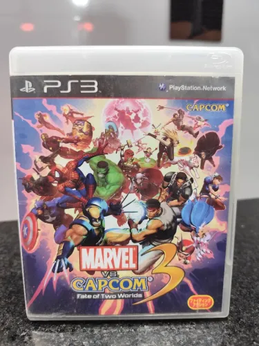 Marvel vs Capcom original Playstation 3 semi novo