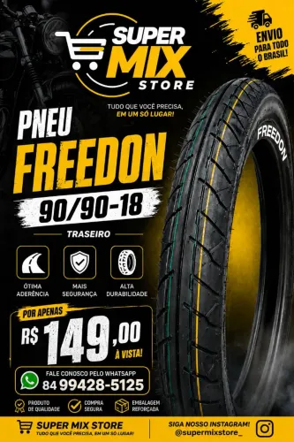 Pneu freedon 90/90-18