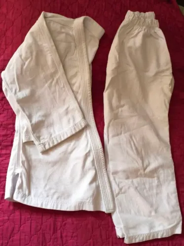Roupa judô 10 anos 