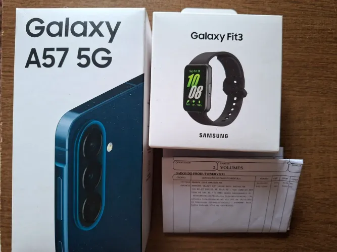 Samsung a57+Galaxy fit3 Novo