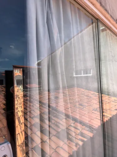 Porta de correr de vidro