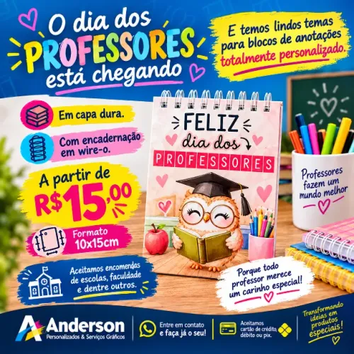 BLOCOS DE ANOTAÇÕES PERSONALIZADOS - CAPA DURA + WIRE-O