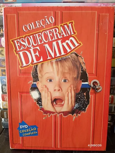 DVD Esqueceram De Mim Coleção Completa 4 Discos 