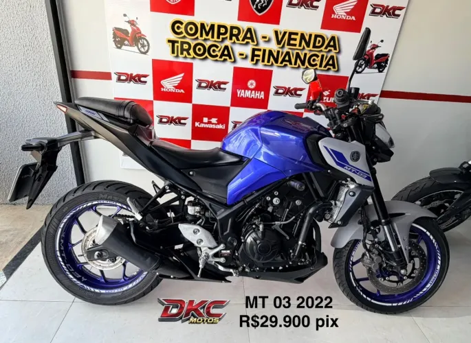 Mt03 17mil km financia 48x cartao 24x