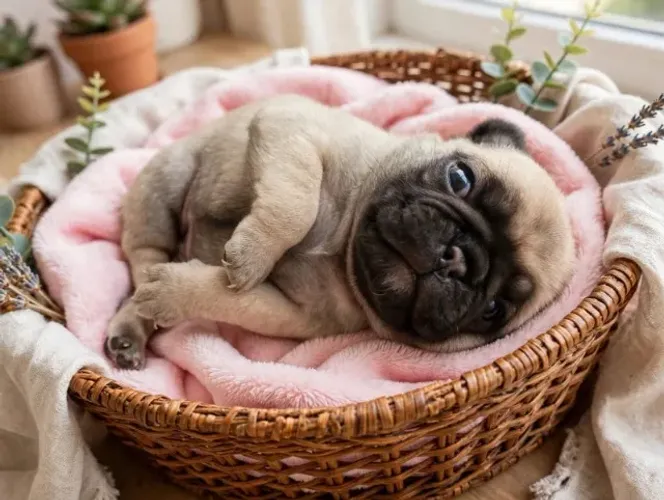 Filhote pug