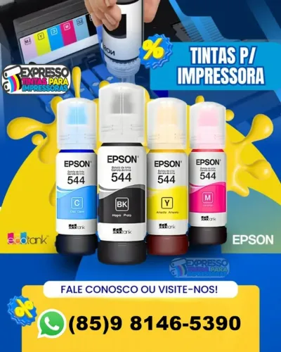 Tinta Epson 544 504 664 Somos Especialistas Em Suprimentos Para Impressoras. Fale Conosco.