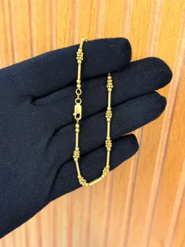 Pulseira de joalheria maciça